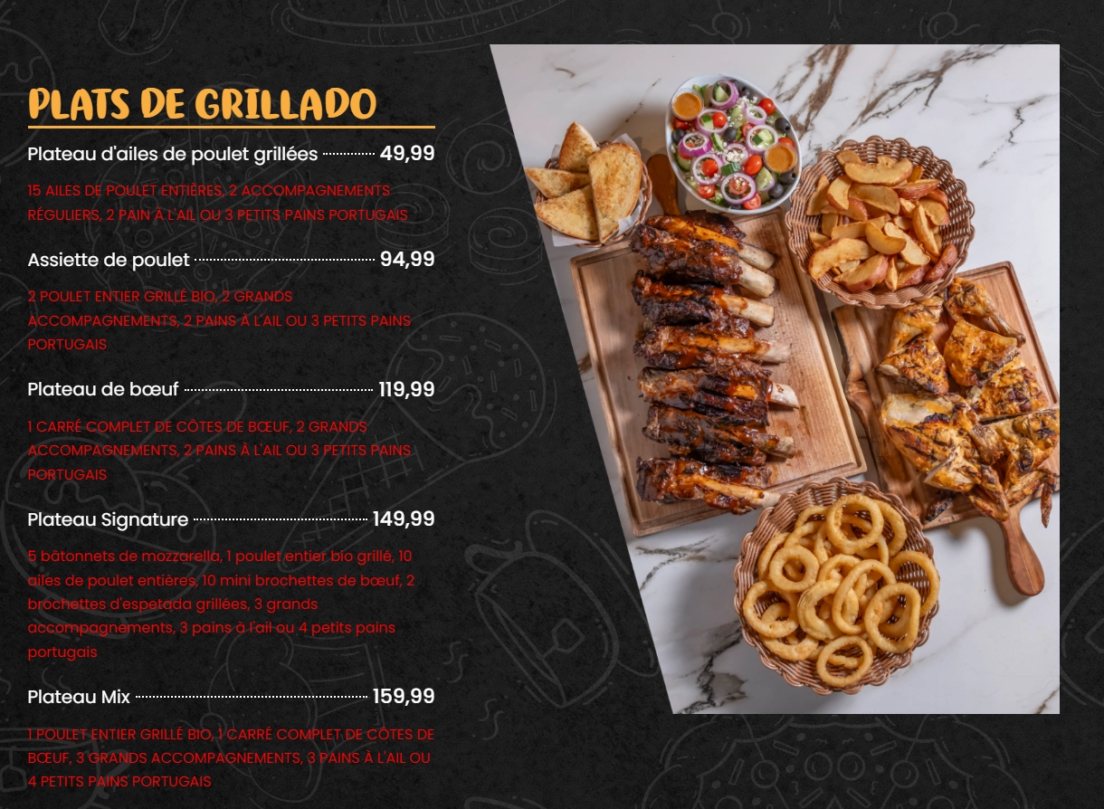 Grillados menu item 5